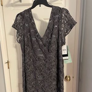 Black sequin dress